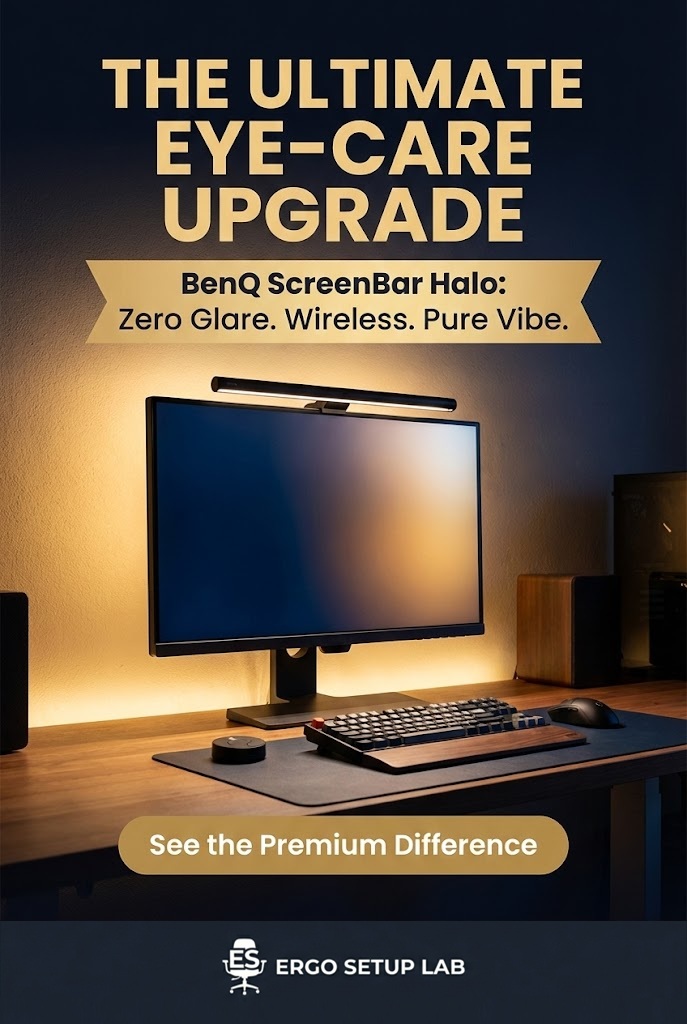 Best Monitor Light Bars to Reduce Eye Strain BenQ ScreenBar Halo