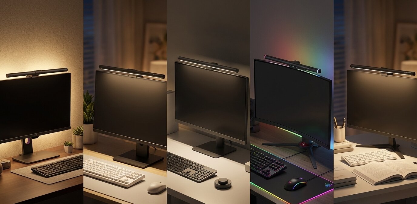 Best Monitor Light Bars to Reduce Eye Strain & Glare