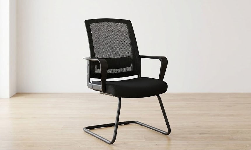 CLATINA Mesh ergonomic desk chair no wheels