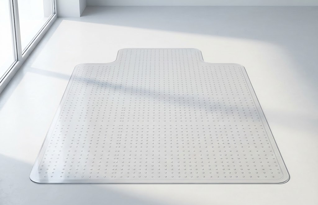 Best office chair mat for hardwood floors Dimex Clear Desk Mat