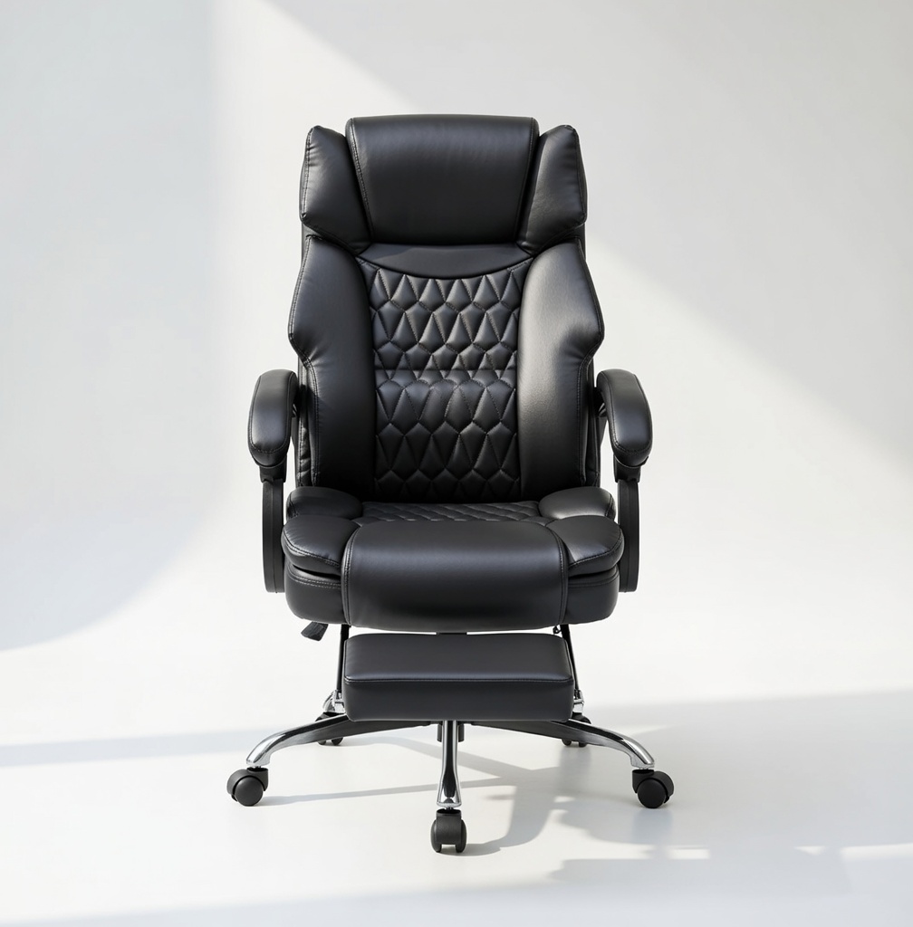 HESL Massage Office Chair office chair with footrest and massage