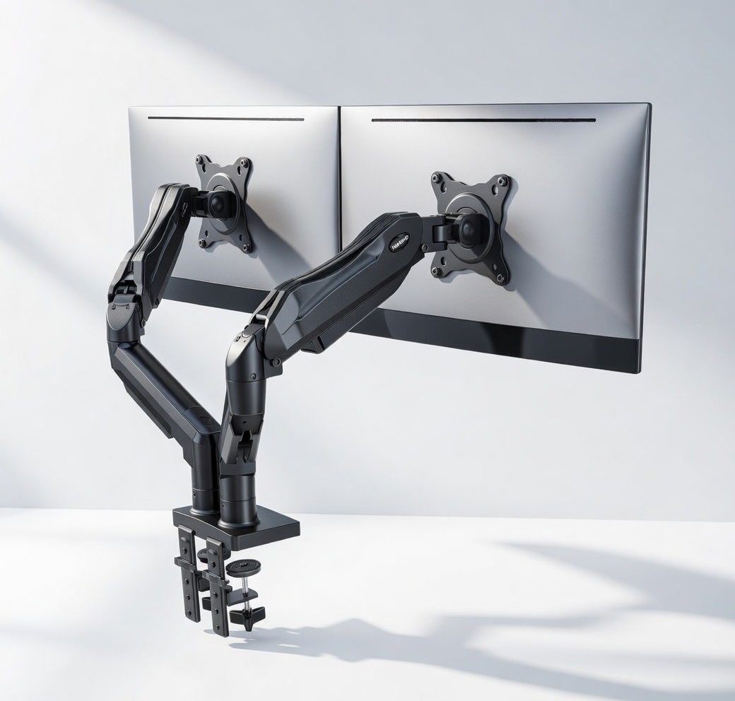 Best Dual Monitor Setup Ergonomic HUANUO FlowLift