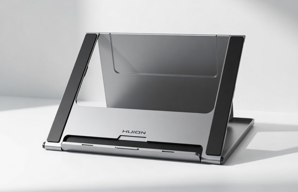 drawing tablet desk setup Huion portable