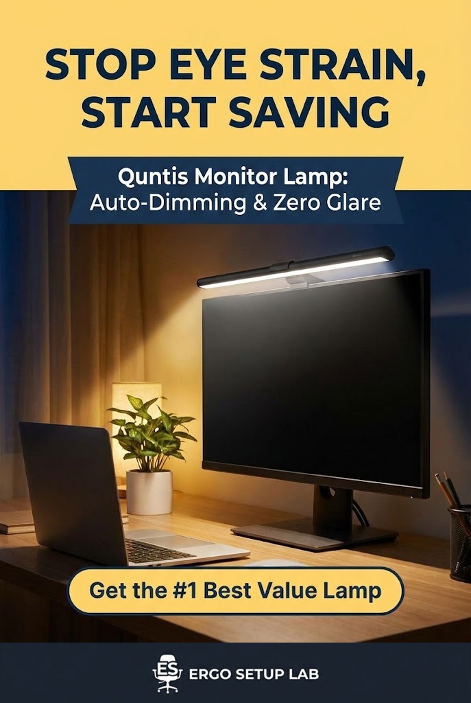 Best Monitor Light Bars to Reduce Eye Strain Quntis Monitor Lamp