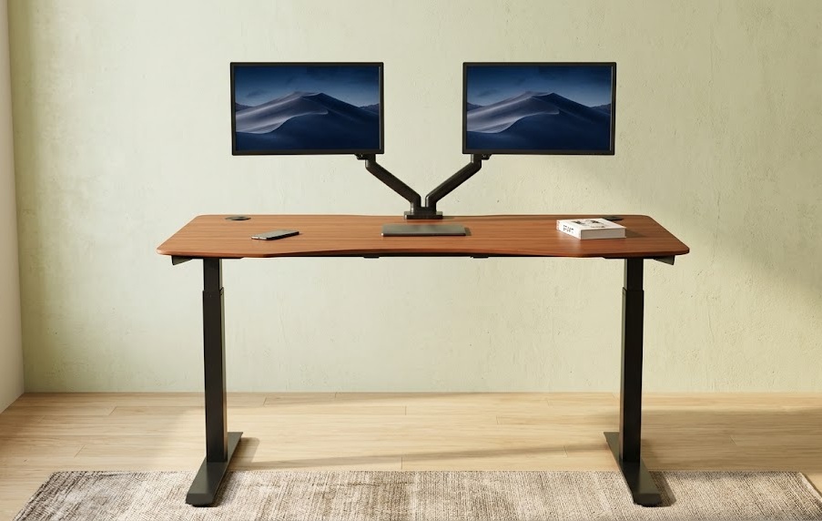 ApexDesk Elite Pro curved best electric standing desk 2026