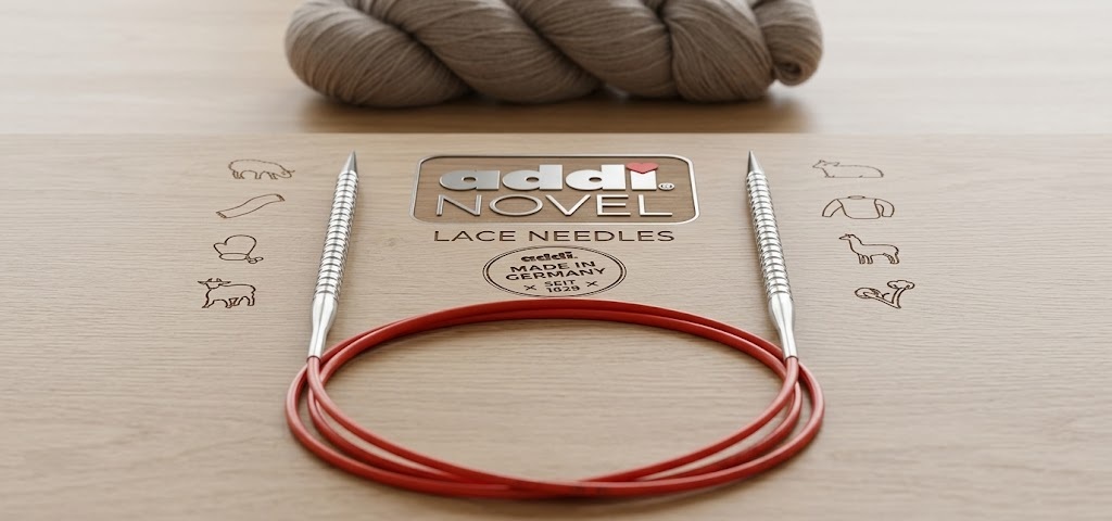 Addi Novel Ergonomic Knitting Needles
