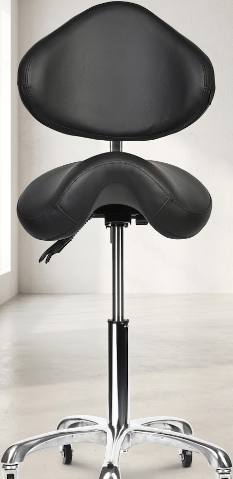Cadiario Saddle Ergonomic Lash Stool Chair