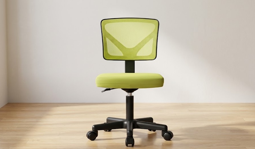 Compact Armless EDX Ergonomic Office Chair