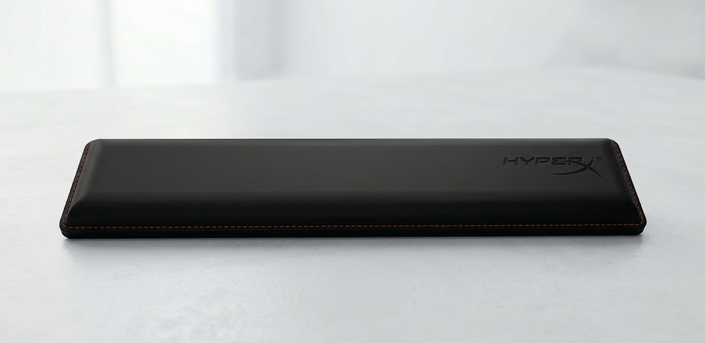 HyperX ergonomic wrist rest for low profile keyboard