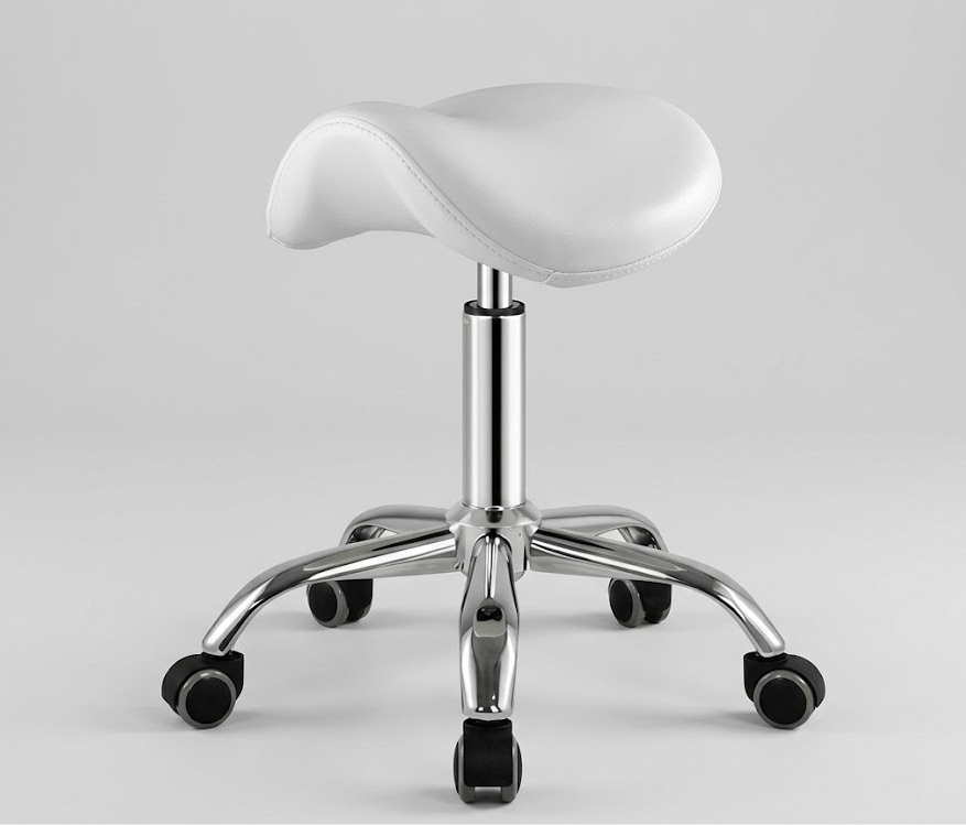 Innovz Rolling Saddle Ergonomic Stool for Lash Artists Chair