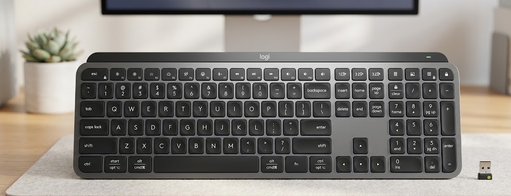 Logitech MX Keys S best replacement for keyboard not working on hp laptop