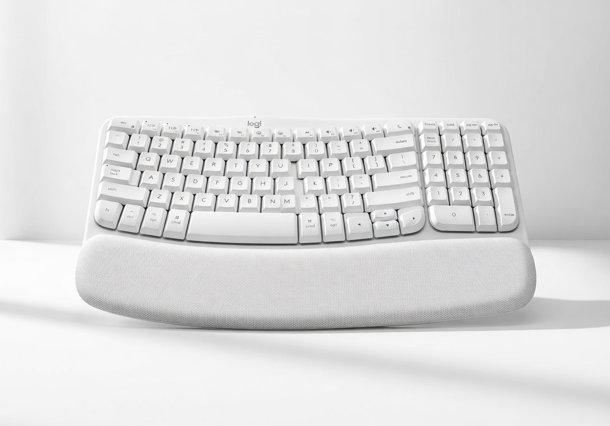 Logitech Wave Keys Ergonomic Keyboard Mac