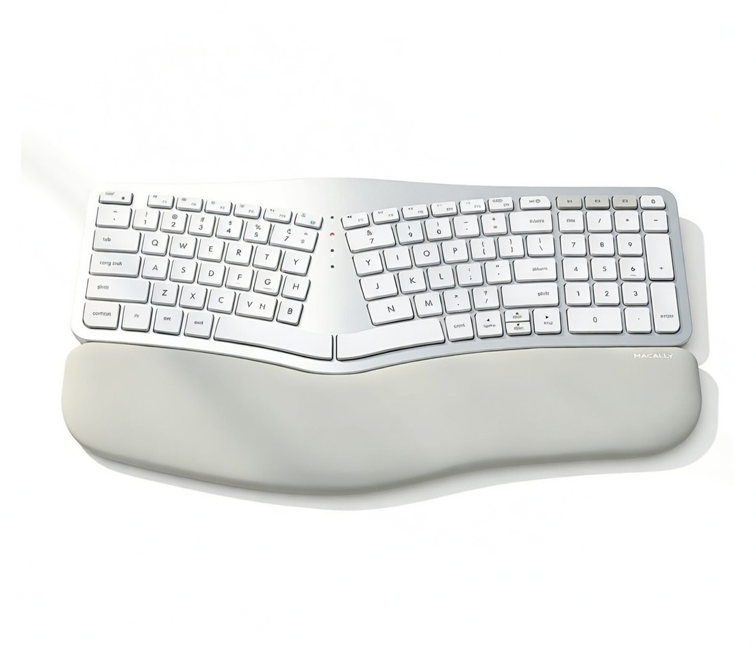 Macally Ergonomic Ergonomic Keyboard Mac