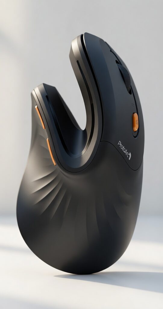 ProtoArc EM11 Vertical Best Vertical Mouse for Mac Users 2026