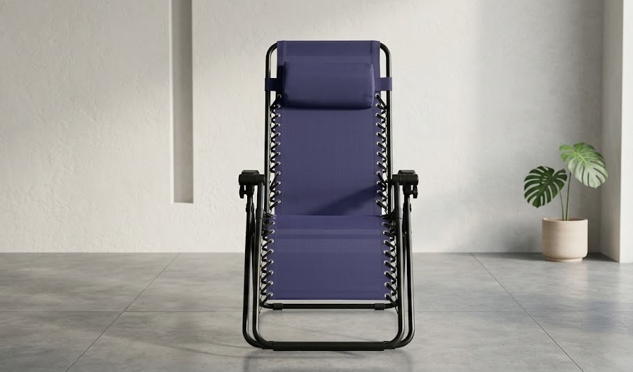 TIMBER RIDGE Oversized Zero Gravity Reclining Lounge Chair Ergonomics