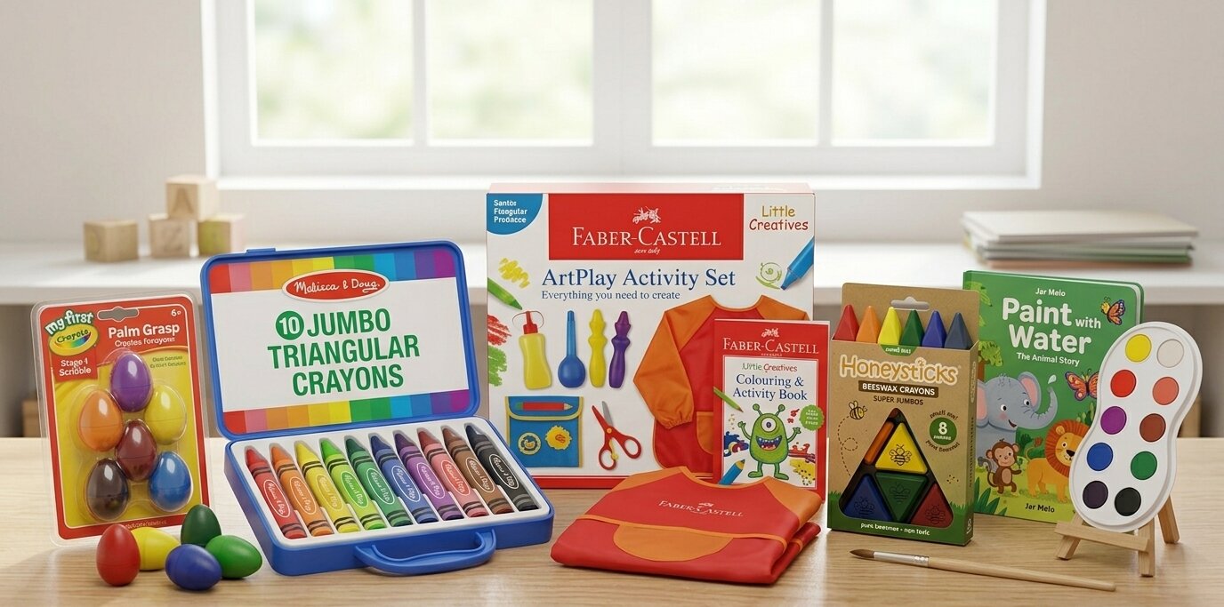 Top 5 Ergonomic Crayons for Toddlers & Kids Creative Comfort