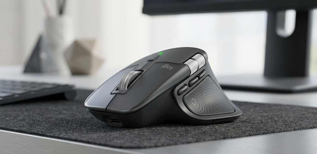 logitech mx master 4 (Graphite)