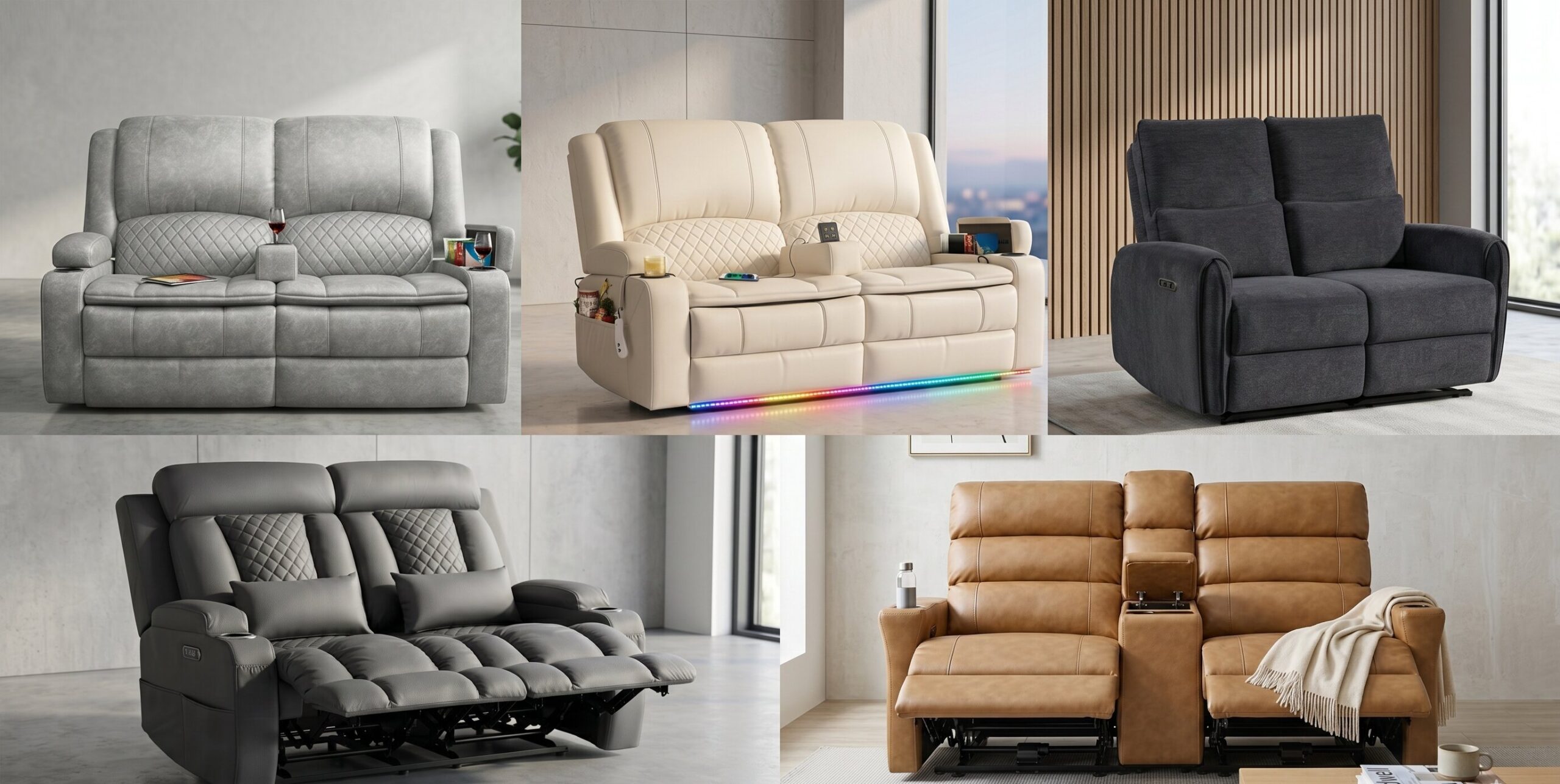 Top 5 best zero clearance reclining sofas designed for small living spaces and RVs